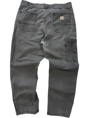 Vintage Carhartt Relaxed Fit Olive Green Work Pants