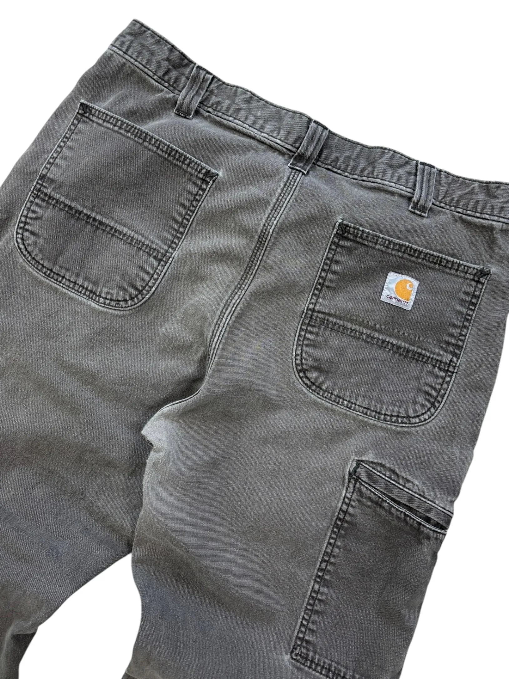 Vintage Carhartt Relaxed Fit Olive Green Work Pants