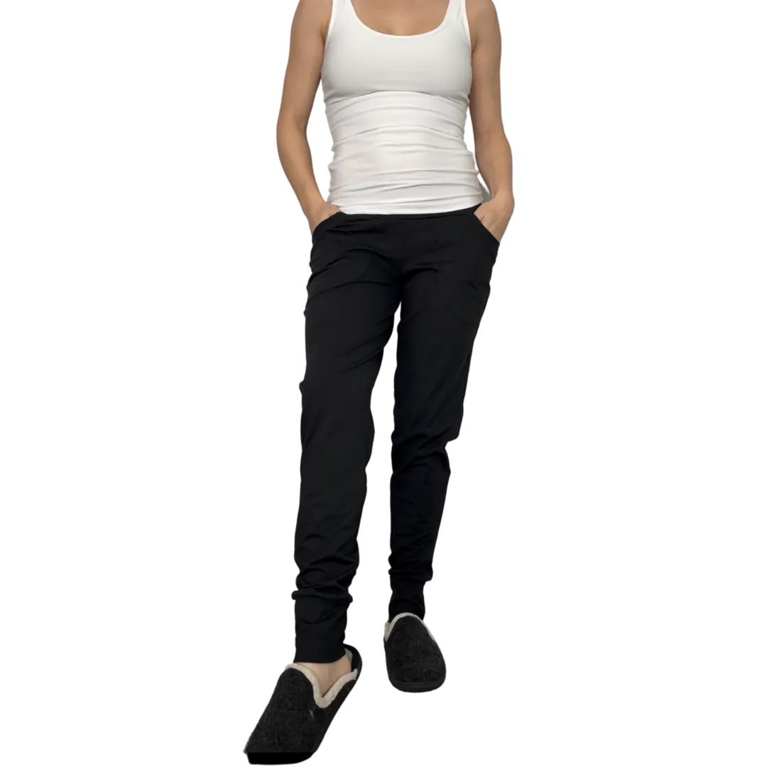 Women's Black Joggers