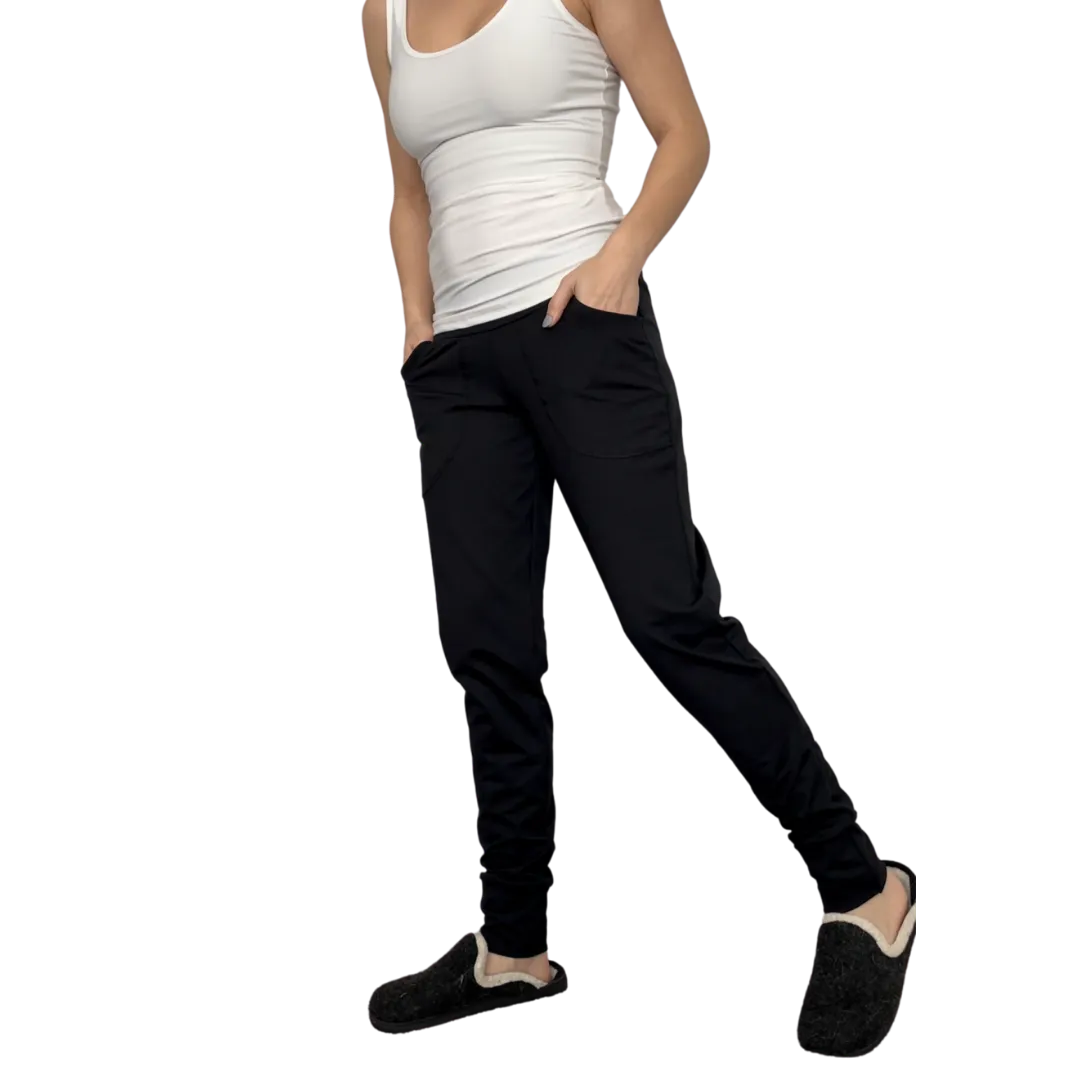 Women's Black Joggers